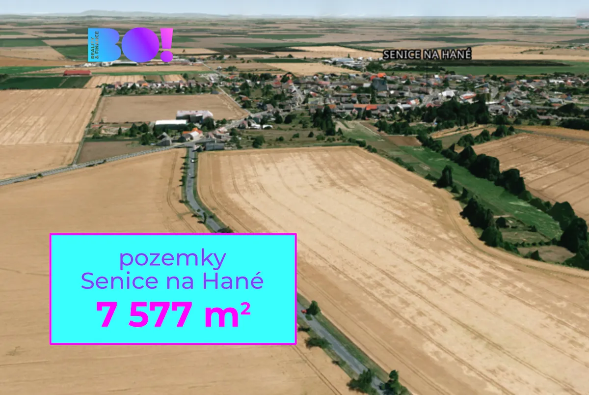 Prodej pole 7577 m²